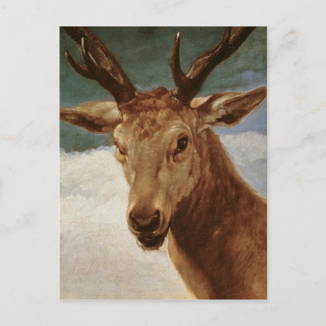 Leiter eines Stags, 1634 Postkarte (Vorderseite)