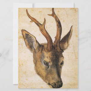 Leiter eines Stags (Wild Animal) (von Albrecht Dur Karte