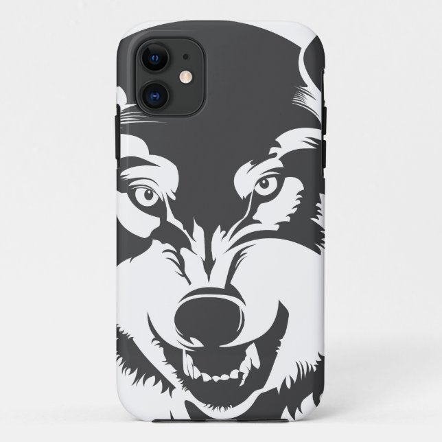 Leiter eines "Wolf Case-Mate iPhone Case" Hülle (Rückseite)