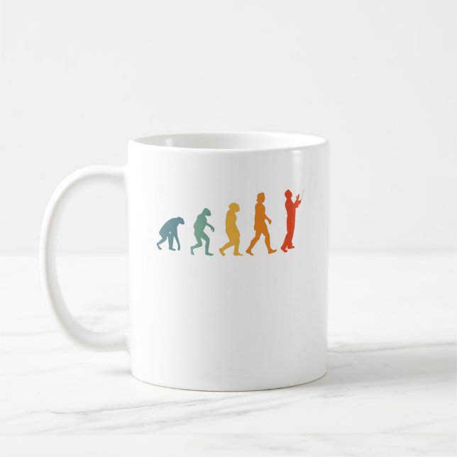 Leiter Evolution Retro Choir Direktorin Kaffeetasse (Links)