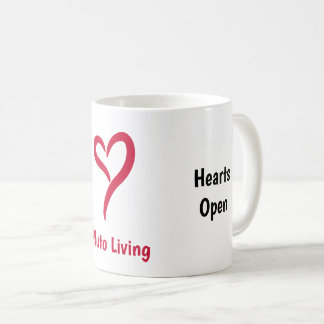 Leiter hoch. Hört offene Kaffee-Tasse Kaffeetasse