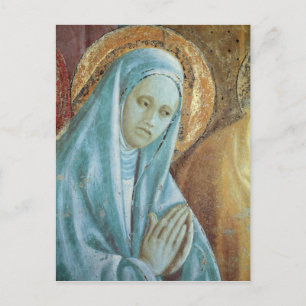 Leiter von St. Anne bei der Präsentation von Postkarte