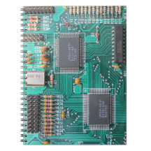 Leiterplatte, Computermotherboard-Notizblock