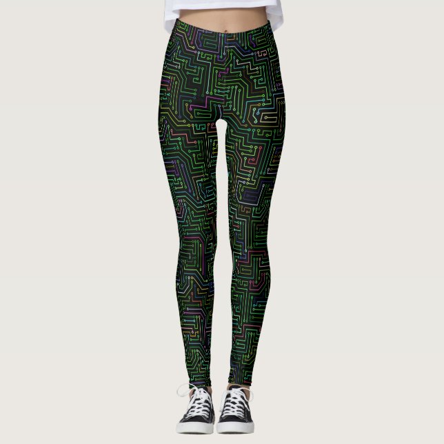 Leiterplatte Leggings (Vorderseite)