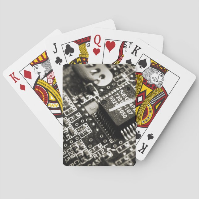 Leiterplatte-Spielkarten Spielkarten (Rückseite)
