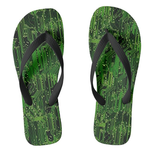 Leiterplattehintergrund Flip Flops (Fußbett)