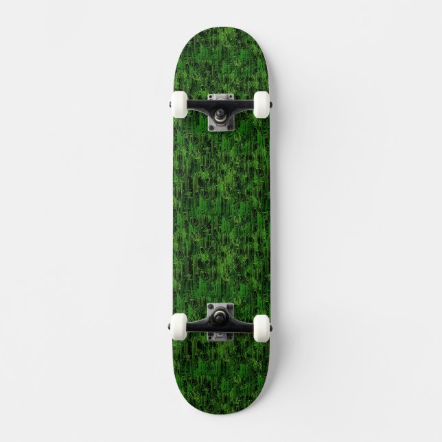 Leiterplattehintergrund Skateboard (Vorderseite)