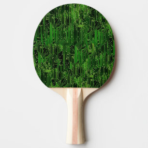 Leiterplattehintergrund Tischtennis Schläger