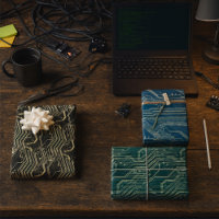 Leiterplatten-Muster Quirky Abstrakt Electronic Ge