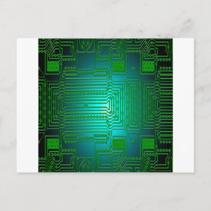 Leiterplatten Postkarte