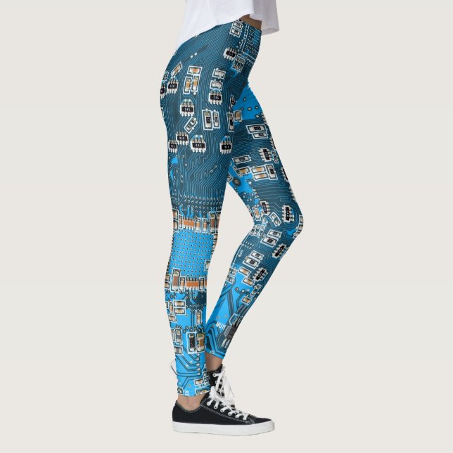 Leiterplattenplatine für gedruckte Leiterplatten B Leggings (Rechts)