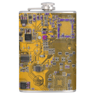 Leiterplattenplatine Orange für gedruckte Leiterpl Flachmann