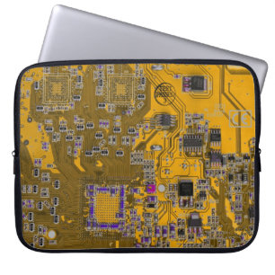 Leiterplattenplatine Orange für gedruckte Leiterpl Laptopschutzhülle