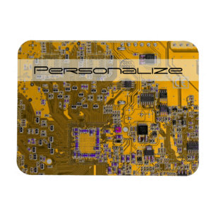 Leiterplattenplatine Orange für gedruckte Leiterpl Magnet