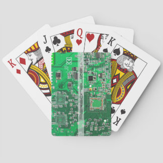 Leiterplattenplatine Spielkarten