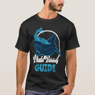 Leitfaden für die niedliche Beobachtung von Walen T-Shirt
