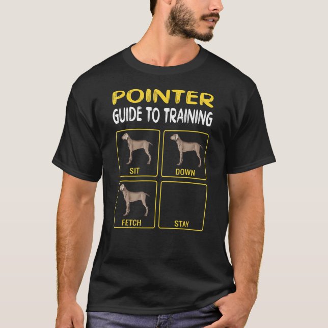 Leitfaden für die Schulung von Gehorsam bei Hunden T-Shirt (Vorderseite)
