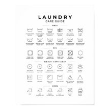 Leitfaden für kommerzielle Wäschesymbole