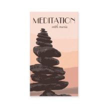 Leitfaden für Medizin Peach Reiki Stone Cairn Stac