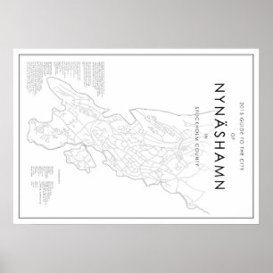 Leitfaden zu Nynäshamn Poster