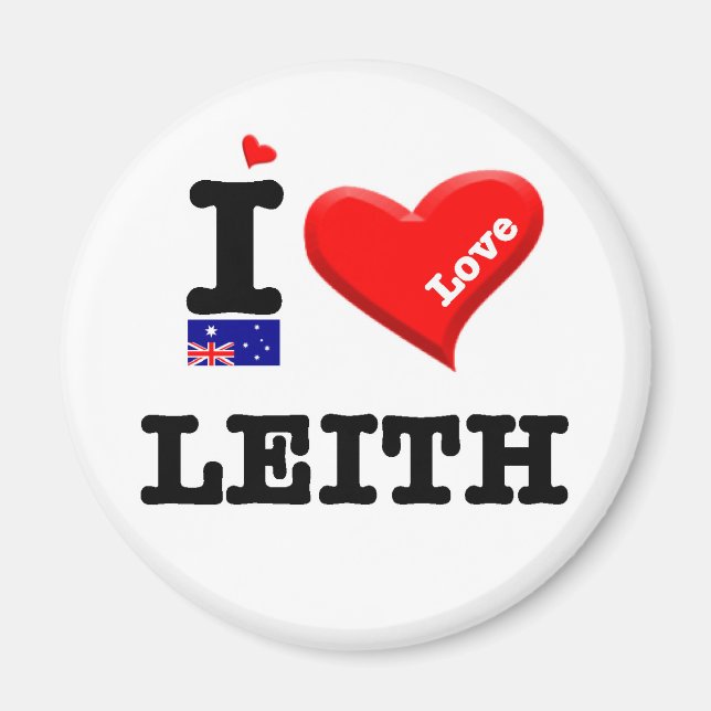 LEITH - I LIEBE MAGNET (Vorne)