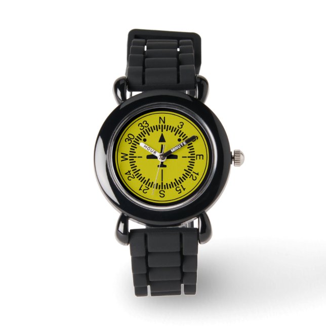 Leitindikator Pilot Luftfahrzeug-Geek Armbanduhr (Vorderseite)