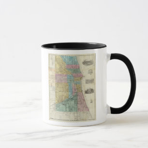 Leitplan von Chicago Tasse