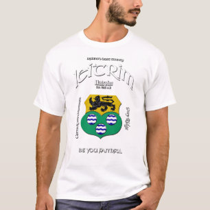 Leitrim Ireland Wappen T - Shirt