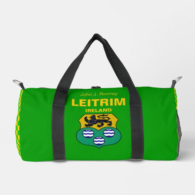 Leitrim Irland - Irisch Personalisiert Duffle Bag (Vorderseite)