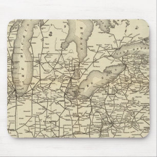 Leitungen und Metallleitungsanschlüsse in Maine Mousepad