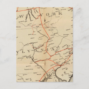 Leitungen und Metallverbindungen Postkarte