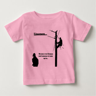 Leitungsmonteure weil baby t-shirt