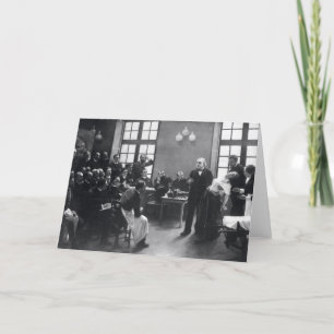 Lektion mit Doktor Charcot beim Salpetriere Karte