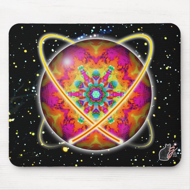 Lektron Orbz Kaleid Mouse Pad Mousepad (Vorne)