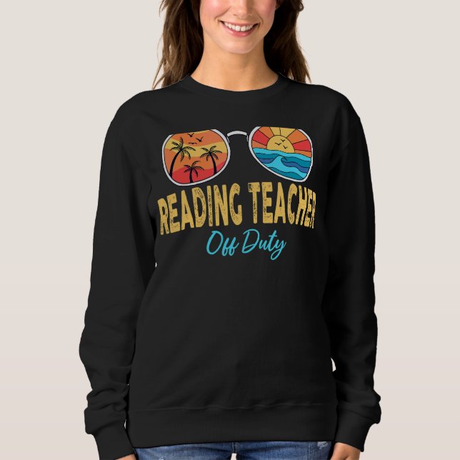 Lektüre der Lehrer von der Zwangssonne Glücklich l Sweatshirt (Vorderseite)