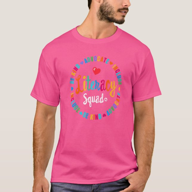 Lektüre Lehrerin Interventionistin Literale T-Shirt (Vorderseite)