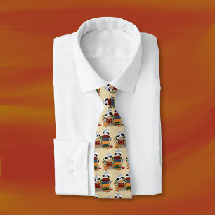 Lektüre von Raccoons Hellgelbe Krawatte