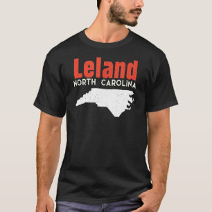 Leland North Carolina USA Staat America Travel T-Shirt