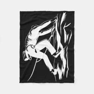 #lele Bergsteiger Mountain Climbing Rock Climber M Fleecedecke