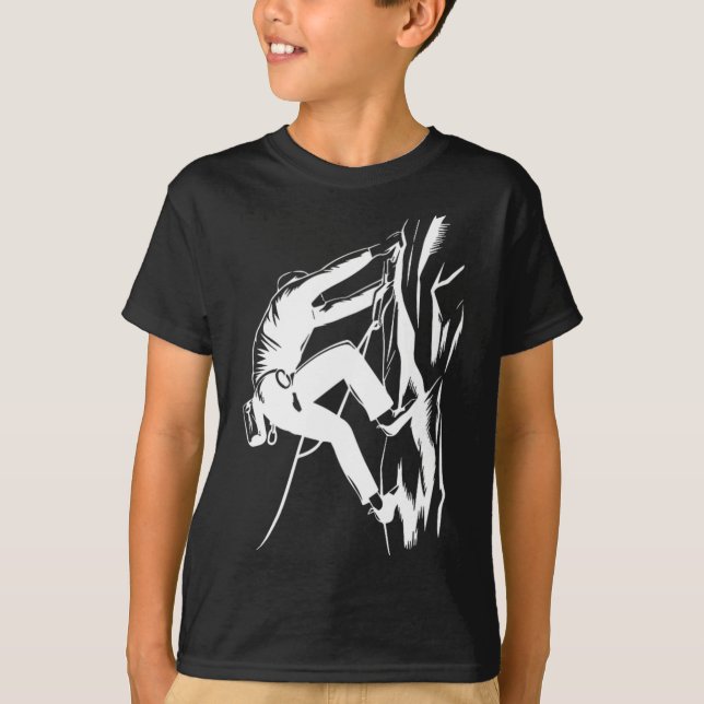 #lele Bergsteiger Mountain Climbing Rock Climber M T-Shirt (Vorderseite)