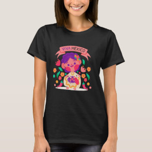 Lele Mexicanische Puppe ¡Que viva México! T-Shirt
