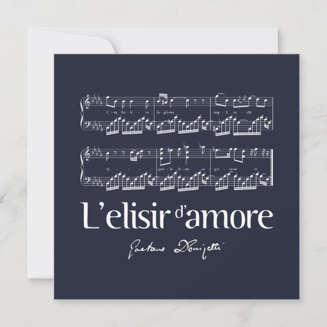 L'elisir d'amore 2 (Vorderseite)