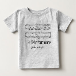 L'elisir d'amore 2 baby t-shirt