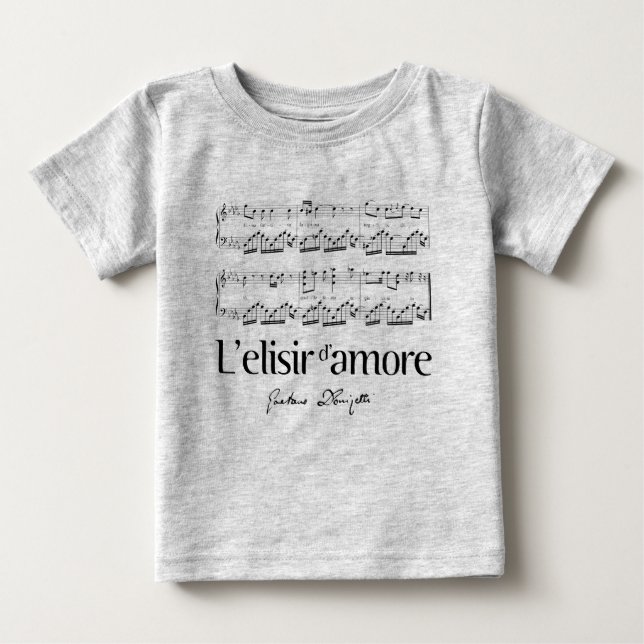 L'elisir d'amore 2 baby t-shirt (Vorderseite)