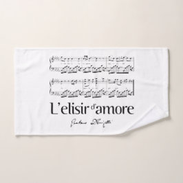 L'elisir d'amore 2 badhandtuch set