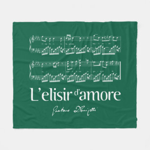 L'elisir d'amore 2 fleecedecke