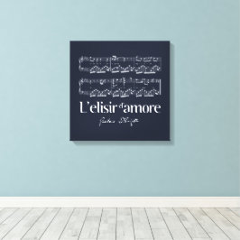 L'elisir d'amore 2 leinwanddruck