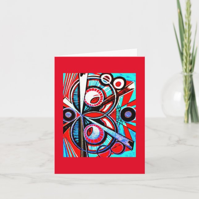 Leliza Designs Blank Note Card Karte (Vorderseite)