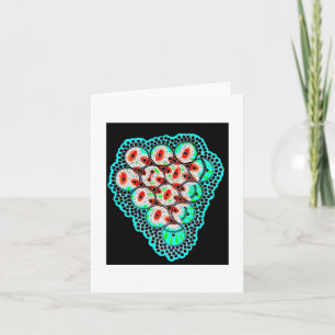 Leliza Designs Blank Note Card Karte