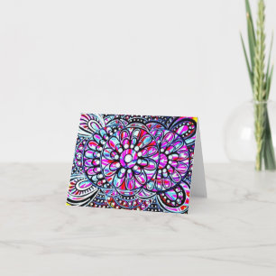 Leliza entwirft leere Anmerkungs-Karte Karte